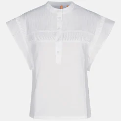 Chemise Manches Courtes EDDA en coton blanc