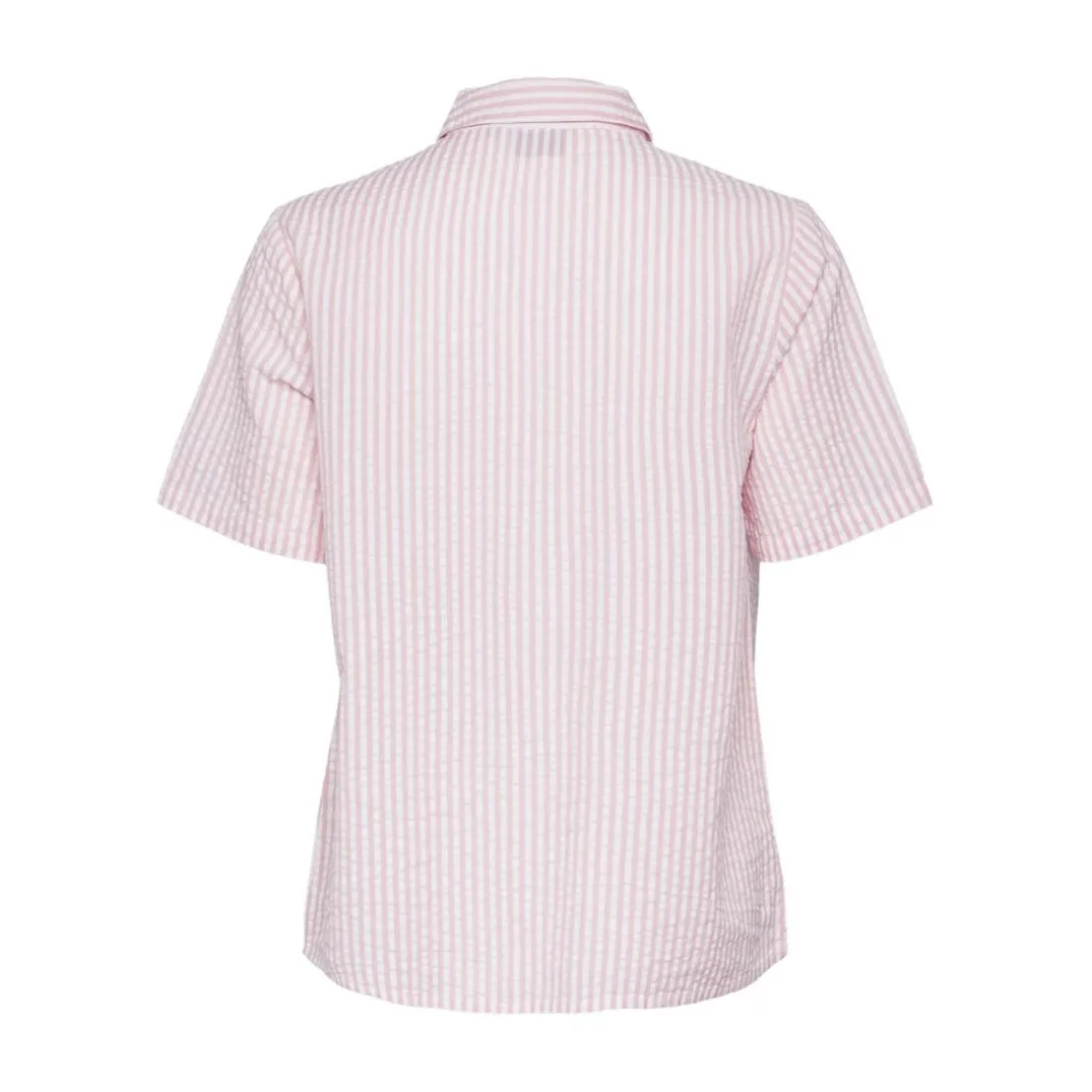 Chemise manches courtes Sally lavande en coton Uma