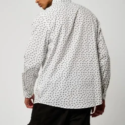 Chemise Manches Longues en coton BAYUN White blanc