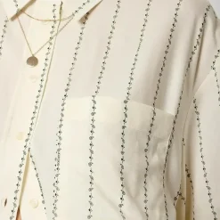 Chemise Manches Longues VERSO blanc en coton