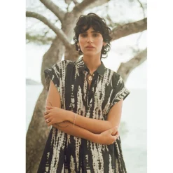 Chemise NATALI noir Isa