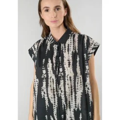 Chemise NATALI noir Isa