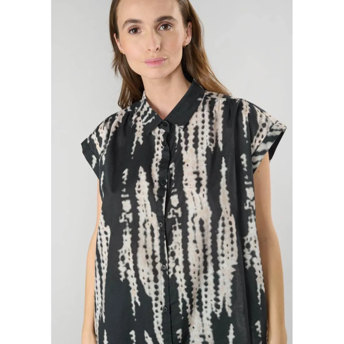 Chemise NATALI noir Isa
