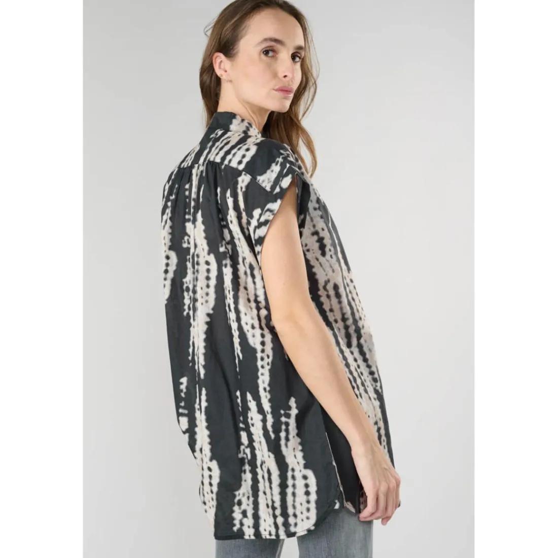 Chemise NATALI noir Isa