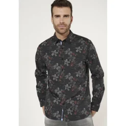 Chemise RIKEL noir Axel