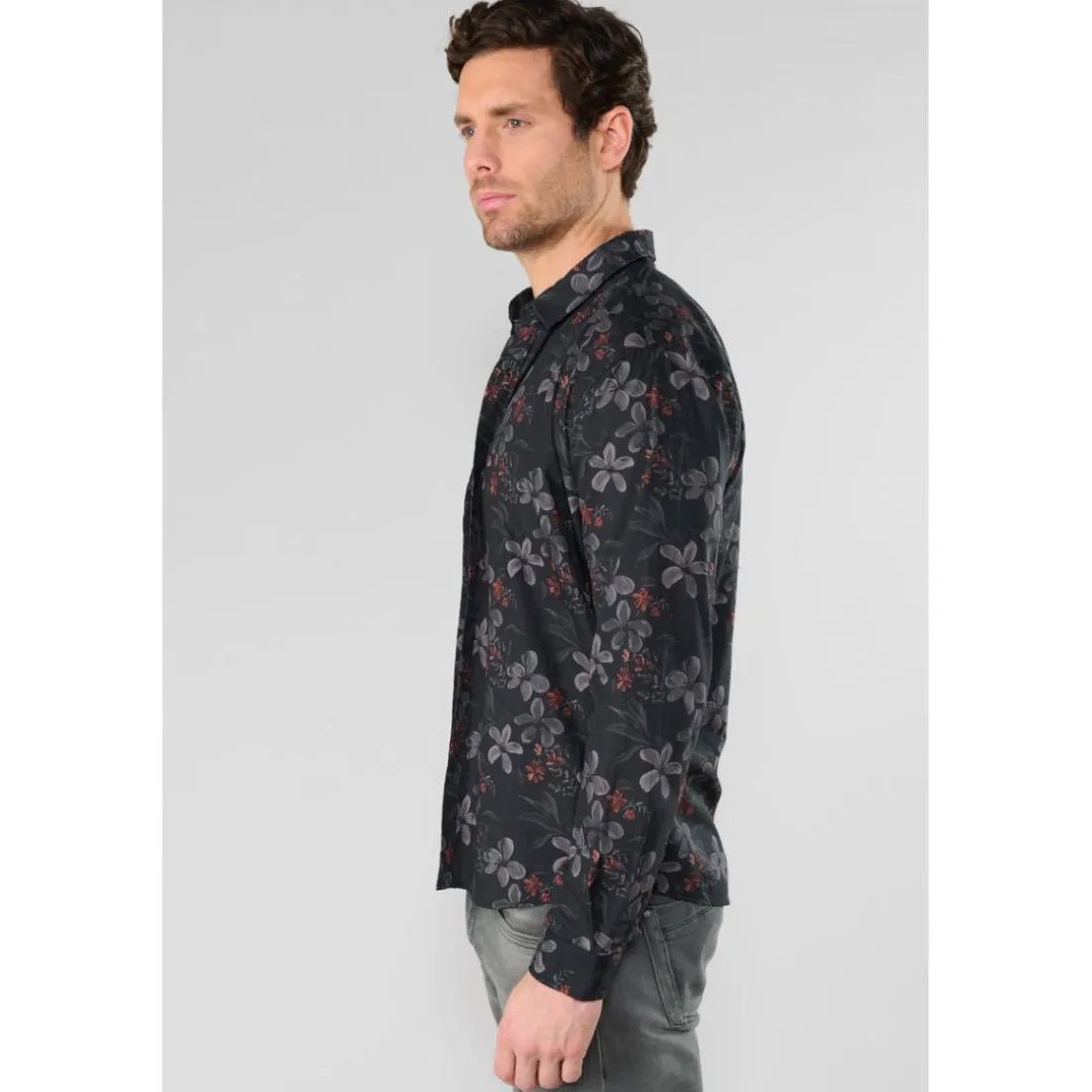 Chemise RIKEL noir Axel