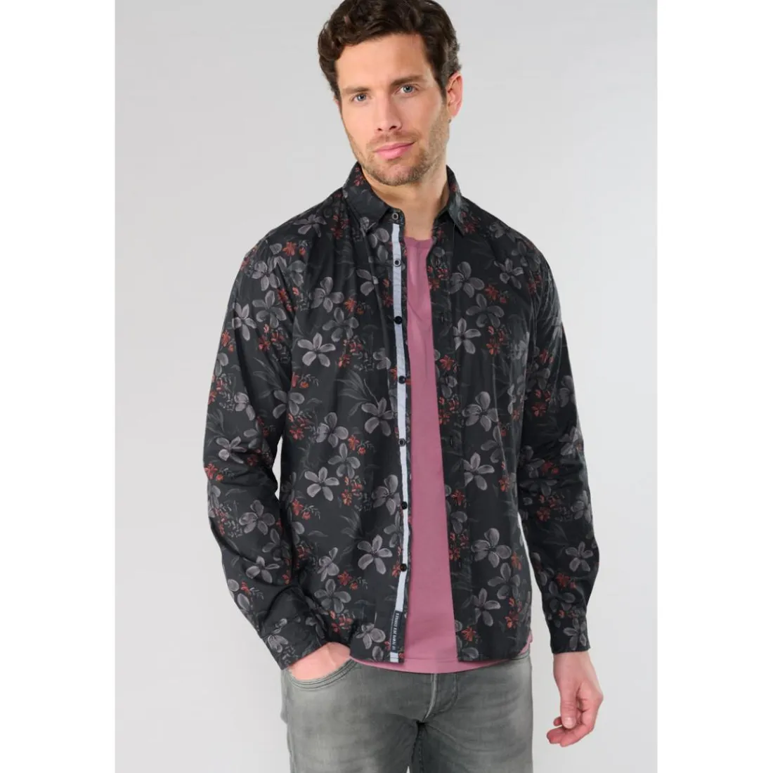 Chemise RIKEL noir Axel