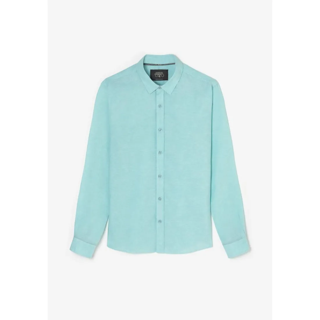 Chemise RODES bleu Dirk en lin