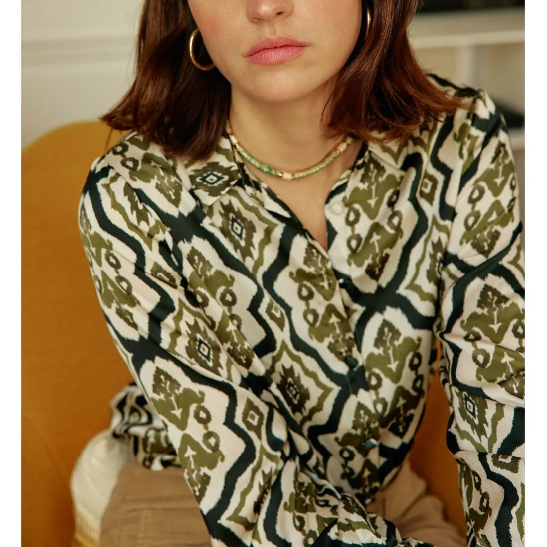 Chemise SANDA - Verte