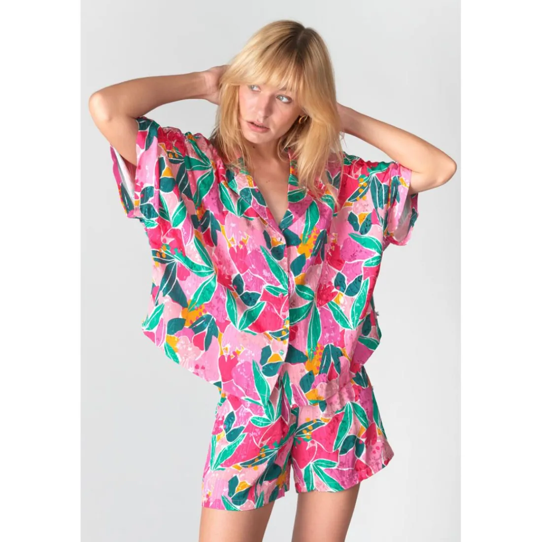 Chemise SAUGE rose Zara
