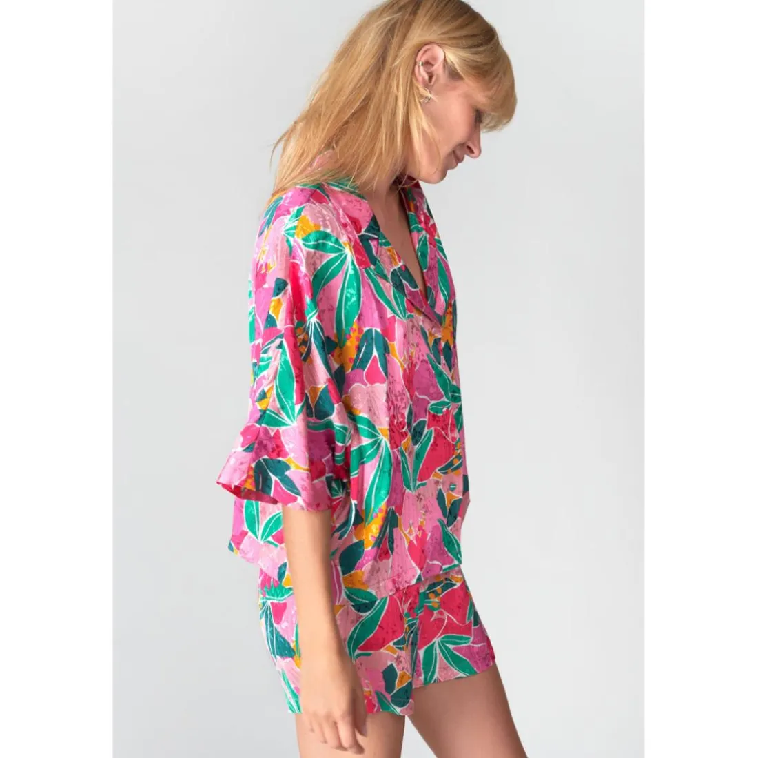 Chemise SAUGE rose Zara