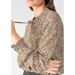 Chemise SUSAN noir en viscose