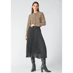 Chemise SUSAN noir en viscose