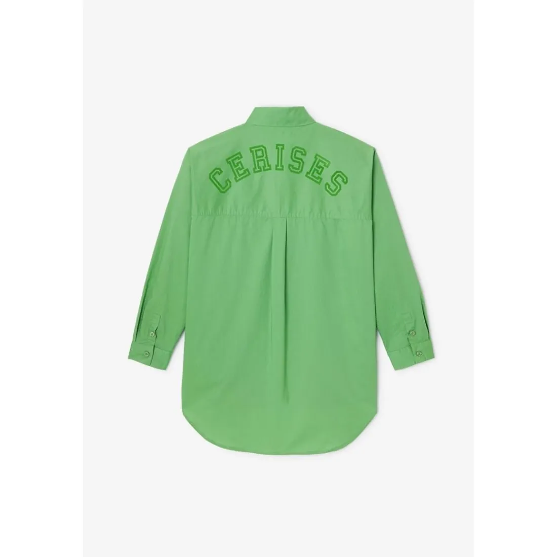 Chemise VARVAGI vert Fawn