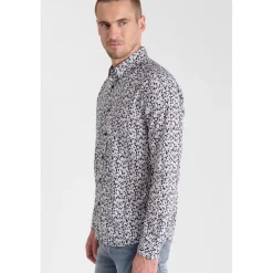 Chemise VETEL bleu Leif