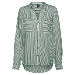 Chemises Verte en viscose Sam