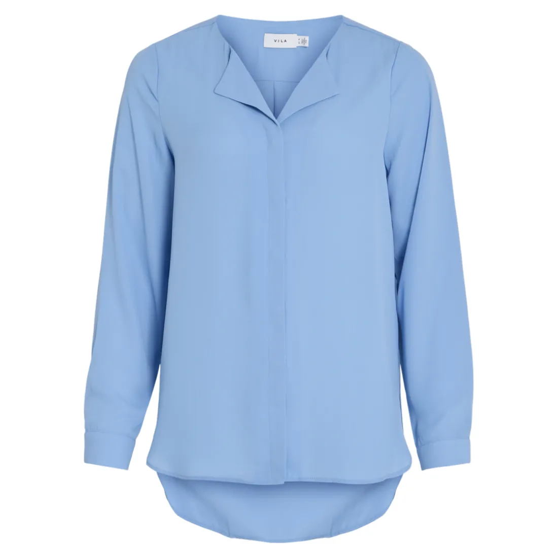 Chemisier à col fendu Lucy turquoise Dee