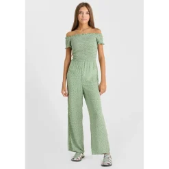 Combinaison droite fille POLIGI vert Page