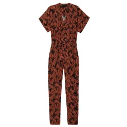 Combinaison pantalon print jungle réédition Nyali multicolore en viscose