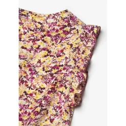 Combinaison short fille YOGAGI jaune