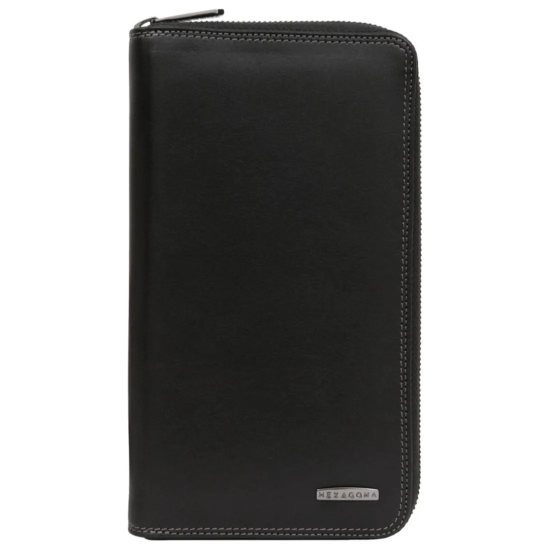 Compagnon de voyage Stop RFID Cuir SENSATION Noir