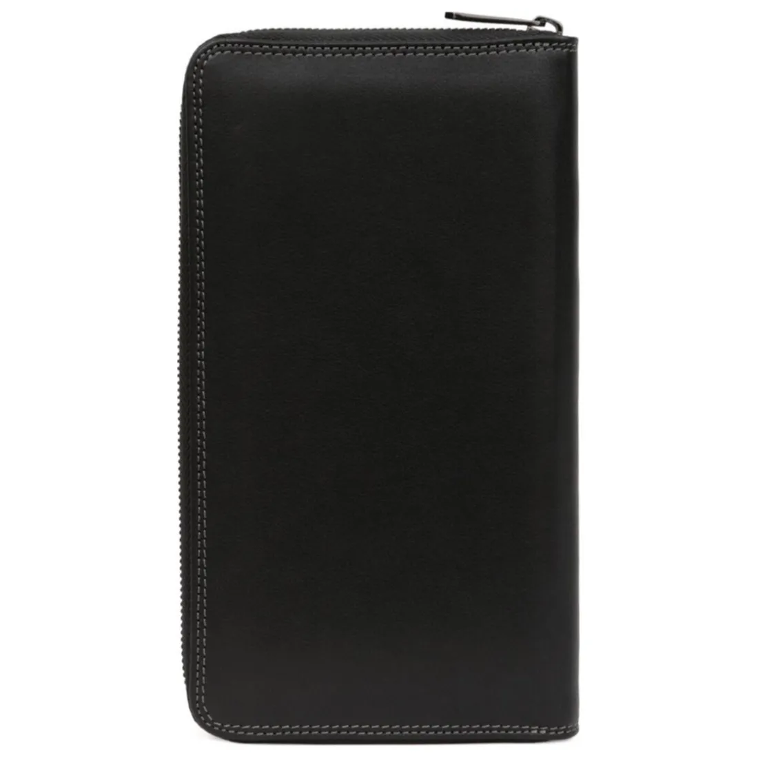 Compagnon de voyage Stop RFID Cuir SENSATION Noir