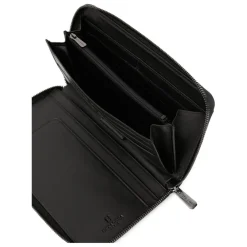 Compagnon de voyage Stop RFID Cuir SENSATION Noir