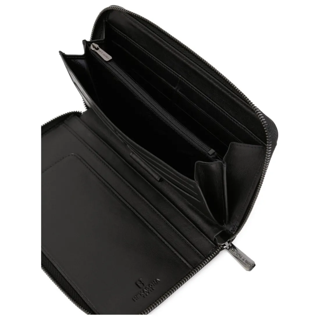 Compagnon de voyage Stop RFID Cuir SENSATION Noir