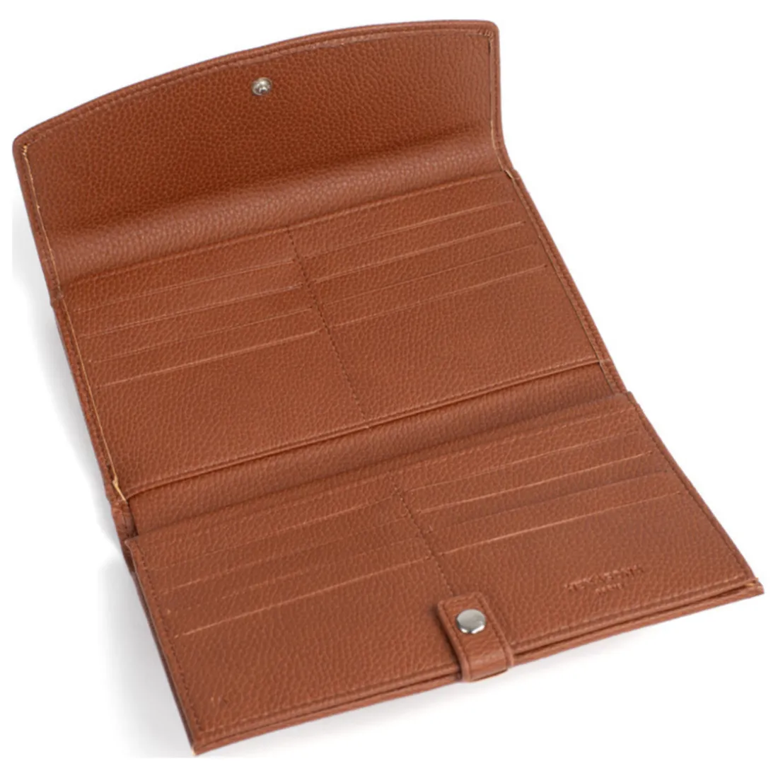 Compagnon de voyage Stop RFID Cuir MAYA Fauve Sara