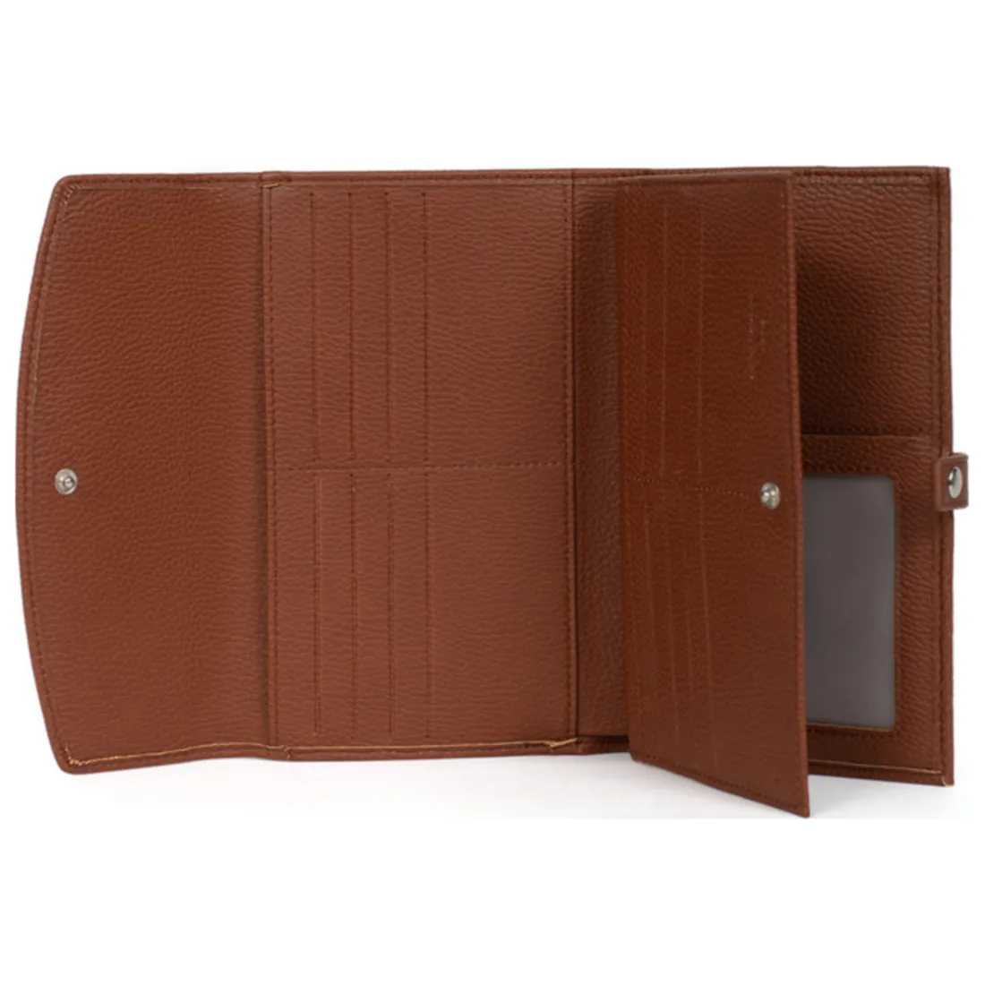 Compagnon de voyage Stop RFID Cuir MAYA Fauve Sara
