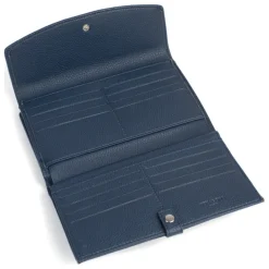 Compagnon de voyage Stop RFID Cuir MAYA Marine Lou