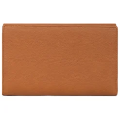 Compagnon de voyage Stop RFID Cuir MAYA Caramel Vale