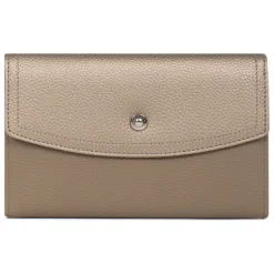 Compagnon de voyage Stop RFID Cuir MAYA Écorce/Bronze Liz