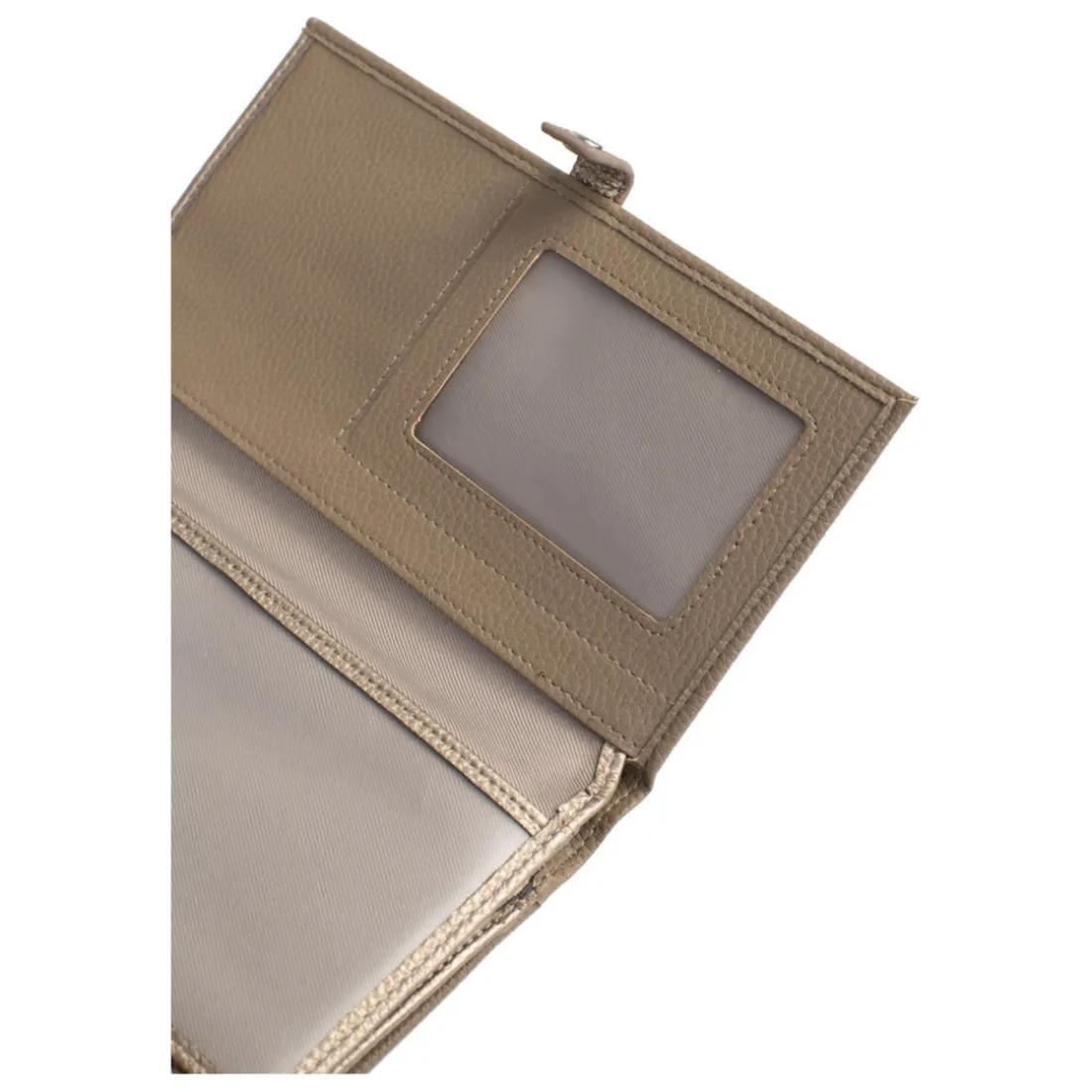Compagnon de voyage Stop RFID Cuir MAYA Écorce/Bronze Liz