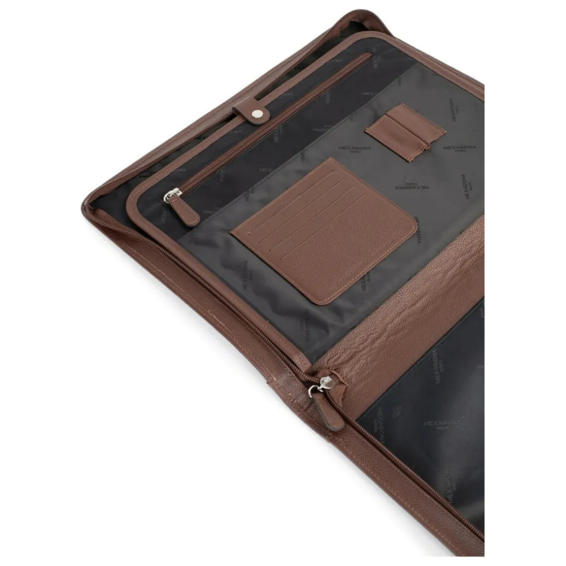 Conférencier 13'' & A4 Cuir CONFORT Chocolat