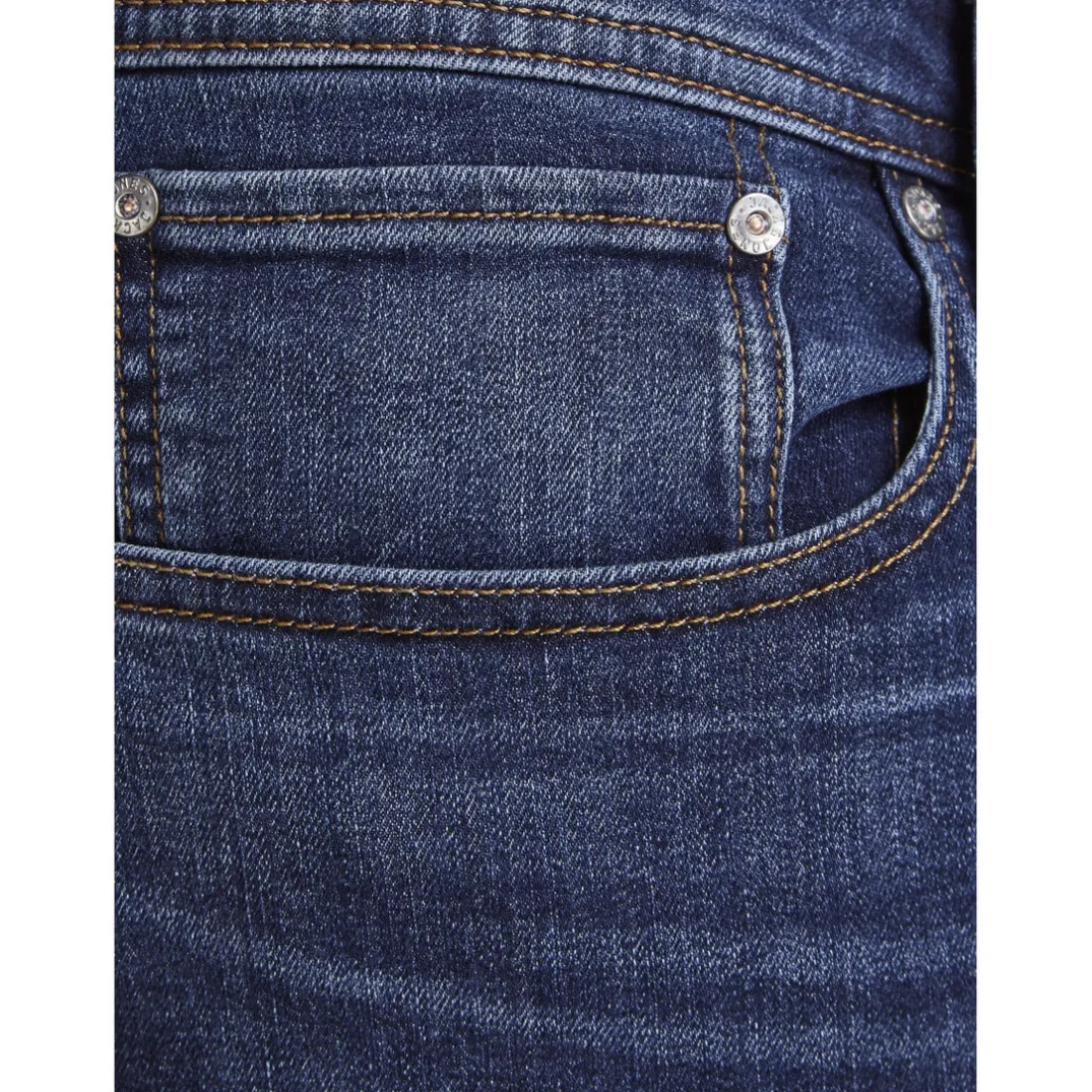 Coupe slim droite Slim Fit Bleu