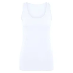 Débardeur blanc en coton Hattie