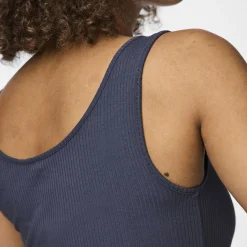 Débardeur en coton bleu Kitte