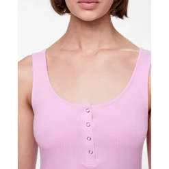 Débardeur en coton Kitte violet Lena