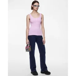Débardeur en coton Kitte violet Lena
