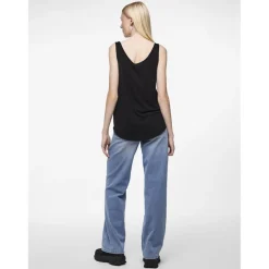Débardeur en viscose lurex Billo noir Dot