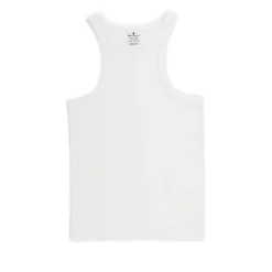 Débardeur femme - Blanc en coton