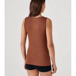 Débardeur Havane Thermolactyl marron