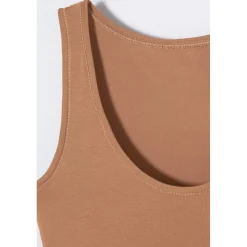 Débardeur invisible ambre orange