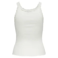 Débardeur regular fit blanc en coton Hazel