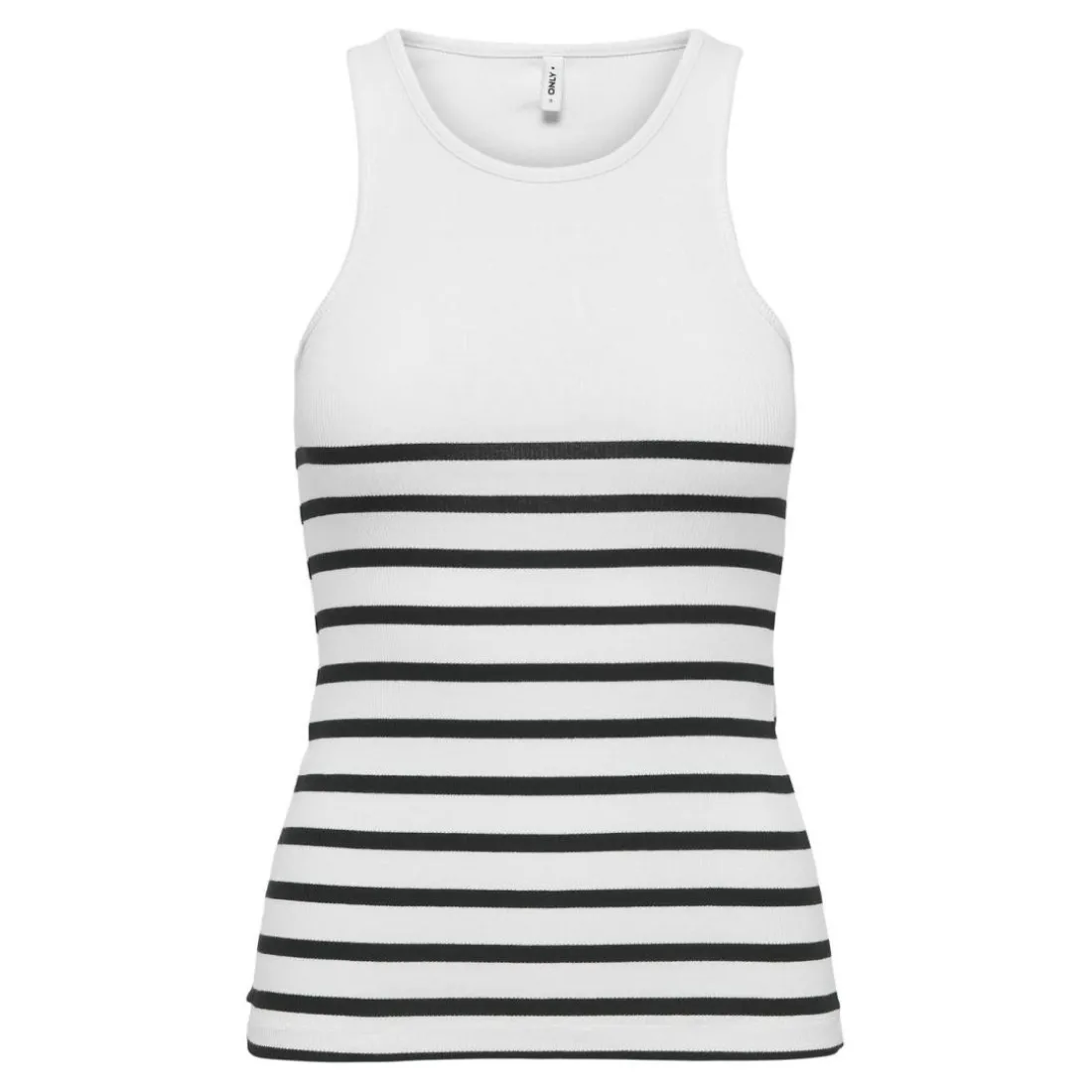 Débardeur regular fit blanc en coton Page