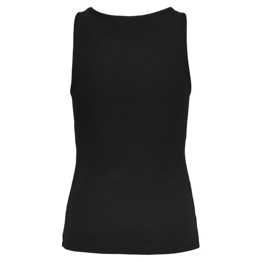 Débardeur regular fit noir en coton Dot