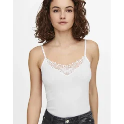 Débardeur regular fit noir en coton Vox