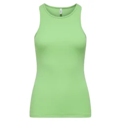 Débardeur regular fit vert en coton Anna