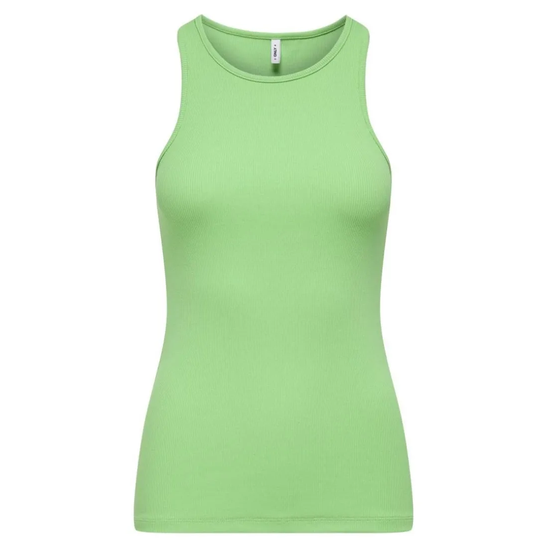 Débardeur regular fit vert en coton Anna